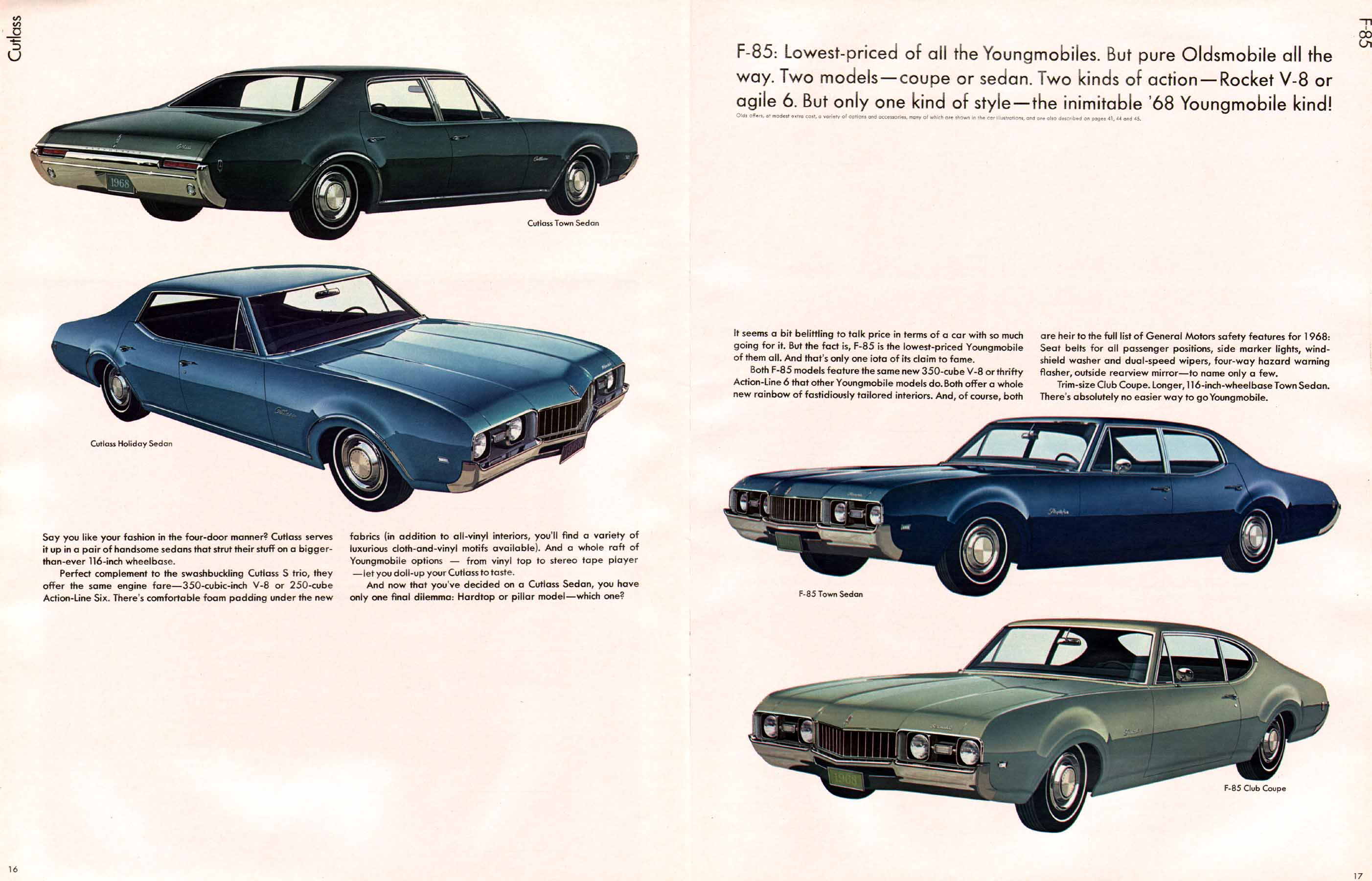 1968 Oldsmobile Prestige Brochure Page 18